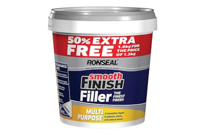 Ronseal Multi Purpose Ready Mixed 1.2kg+50% 1.8kg Ronseal Multi Purpose Ready Mixed 1.2kg+50% 1.8kg