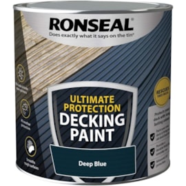 Ronseal Ultimate Decking Paint Deep Blue 2.5l (39147)