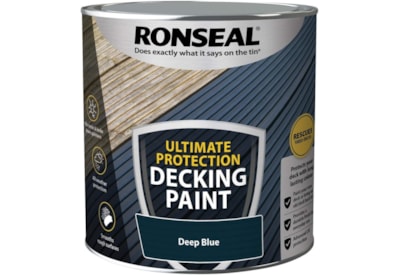 Ronseal Ultimate Decking Paint Deep Blue 2.5l (39147)