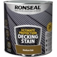 Ronseal Ultimate Decking Stain Medium Oak 2.5l Ronseal Ultimate Decking Stain Medium Oak 2.5l