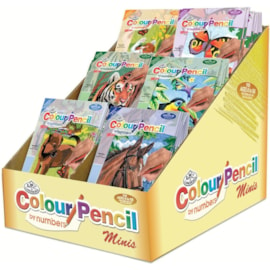 Royal Brush Mini Colour Pencil By Numbers Set Assorted (CPNMINAST)
