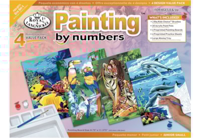 Royal Brush Paint By Numbers Large Set Assorted Royal Brush Paint By Numbers Large Set Assorted