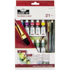 Royal Brush Learn To Set Watercolour Painting 21pce (RSET-LT255)