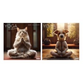 Square Calendar Yoga Animals (0587)
