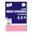 Just Stationery Index Divider 20 A-z Paper A4 Just Stationery Index Divider 20 A-z Paper A4