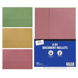 A4 Card Document Wallets 6s (6101)