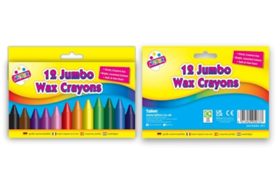 Jumbo Wax Crayons 12s (5073/48)