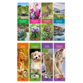 Slim Photographic Calendar Asst Slim Photographic Calendar Asst