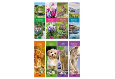 Slim Photographic Calendar Asst