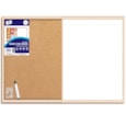 Just Stationery Split White/cork Board 60x40c Just Stationery Split White/cork Board 60x40c