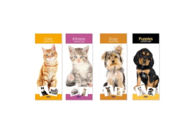 Tallon Superslim Calendar Cute Animals