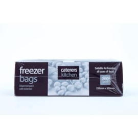 Caterers Kitchen Freezer Bags 200s Caterers Kitchen Freezer Bags 200s