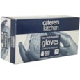 Caterers Kitchen Vinyl Powdered Gloves Blue Medium 100s Caterers Kitchen Vinyl Powdered Gloves Blue Medium 100s