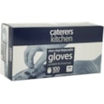 Caterers Kitchen Vinyl Gloves Clear Medium 100s Caterers Kitchen Vinyl Gloves Clear Medium 100s