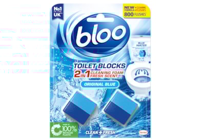 Bloo Toilet Cube Duo Blue Bloo Toilet Cube Duo Blue