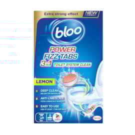 Bloo Power Fizz Tabs 3in1 8's Bloo Power Fizz Tabs 3in1 8's