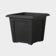 S.regency Sq.planter Black 40cm S.regency Sq.planter Black 40cm