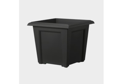 S.regency Sq.planter Black 40cm S.regency Sq.planter Black 40cm