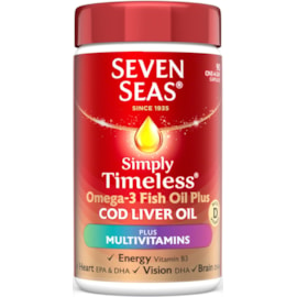 Seven Seas Simply Timeless C.l.o & Multivitamins 90s (530626)