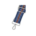 David Jones 4cm Textile Bag Strap Nvy/blu/org David Jones 4cm Textile Bag Strap Nvy/blu/org