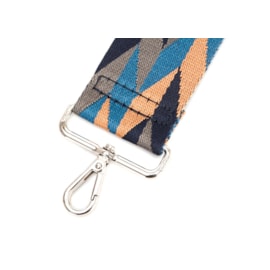 David Jones 5cm Textile Bag Strap Nvy/blu/mus (S104A_F)