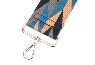 David Jones 5cm Textile Bag Strap Nvy/blu/mus (S104A_F)