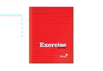 Silvine Exercise Book Assorted Red & Blue 8x6.5 Silvine Exercise Book Assorted Red & Blue 8x6.5