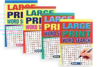Lge Print Wordsearch Books A5 Lge Print Wordsearch Books A5