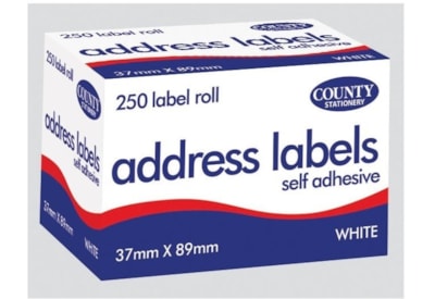 S/a Address Label 250s 37mmx89mm (C160)