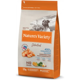 Natures Variety Selected Dry Food Salmon for Small Dogs 1.5kg (NVMIAS)