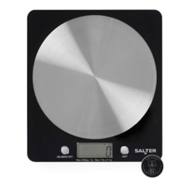 Salter Disc Electronic Kitchen Scale Black Salter Disc Electronic Kitchen Scale Black
