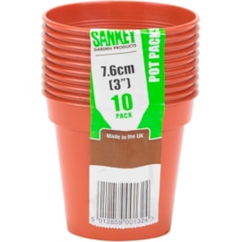 Sankey Pot Pack Terracotta 10s 7.6cm (GN021)