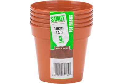 Sankey Pot Pack Terracotta 5s 10cm (GN023)