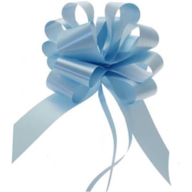 Apac Sateen Pull Bows Baby Blue 2" 20pk Apac Sateen Pull Bows Baby Blue 2" 20pk