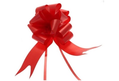 Sateen Pull Bows Red 2" 20pk Sateen Pull Bows Red 2" 20pk