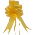 Sateen Pull Bows Yellow 2" 20pk Sateen Pull Bows Yellow 2" 20pk