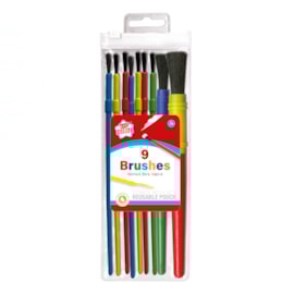Act Assorted Paint Brush Set Act Assorted Paint Brush Set