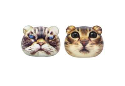 Kikkerland Feline Fine Stress Balls Asstd Kikkerland Feline Fine Stress Balls Asstd