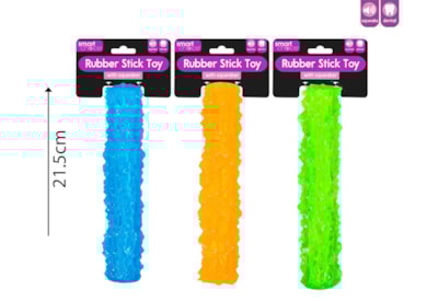 Smart Choice Rubber Stick Dog Toy With Squeaker (SC1663) Smart Choice Rubber Stick Dog Toy With Squeaker (SC1663)
