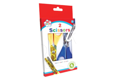 Act Animal Print Scissors 2pk Act Animal Print Scissors 2pk