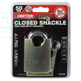 Dekton 50mm Closed Shackle Padlock Dekton 50mm Closed Shackle Padlock