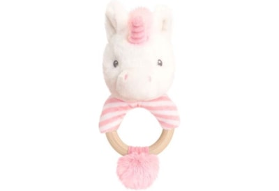 Keeleco Ring Rattle Twinkle Unicorn 14cm Keeleco Ring Rattle Twinkle Unicorn 14cm