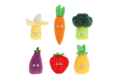 12Cm Keeleco Snackies Fruit & Veg 6 Asstd 12Cm Keeleco Snackies Fruit & Veg 6 Asstd