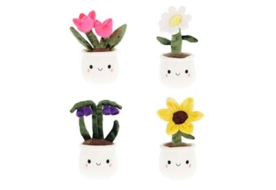 12Cm Flower Bobballs 4 Asstd