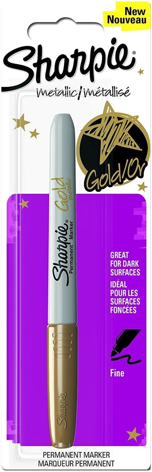 Sharpie Gold Fine Metallic Marker (1986003)