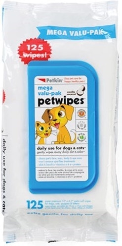 Sharples Petkin Mega Value Pet Wipes 5360