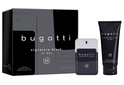 Bugatti Signature Black For Men Gift Set 100ml Bugatti Signature Black For Men Gift Set 100ml