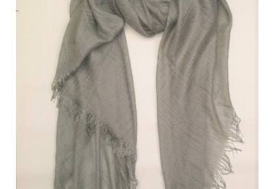 Plain Model Summer Scarf Silver Plain Model Summer Scarf Silver