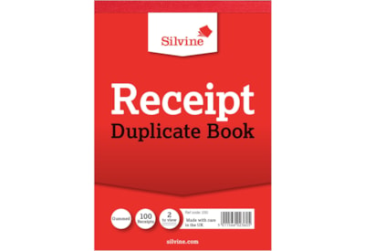 Silvine Duplicate Receipt Book (230)