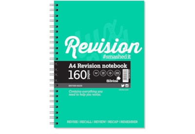 Silvine Revision Notebook 160pg Silvine Revision Notebook 160pg
